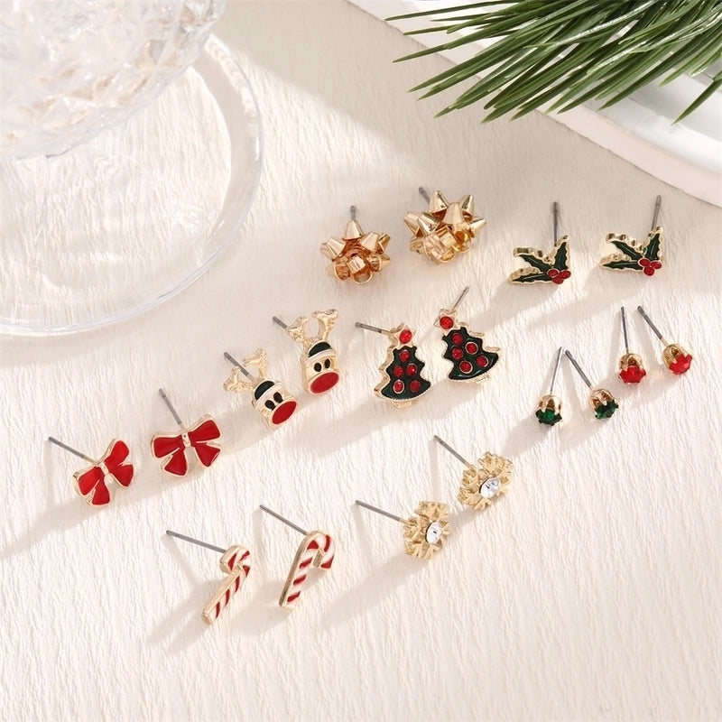 Christmas Countdown Earring Set