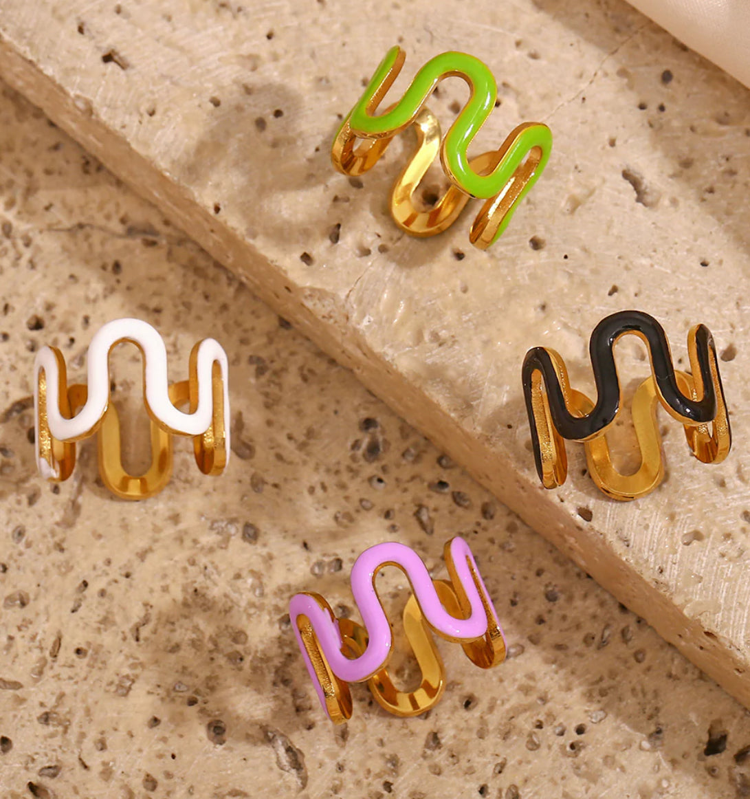 Squiggle Rings