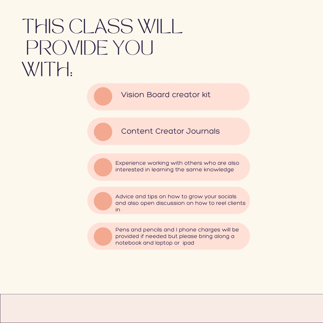 Intermediate Content Creator Workshop