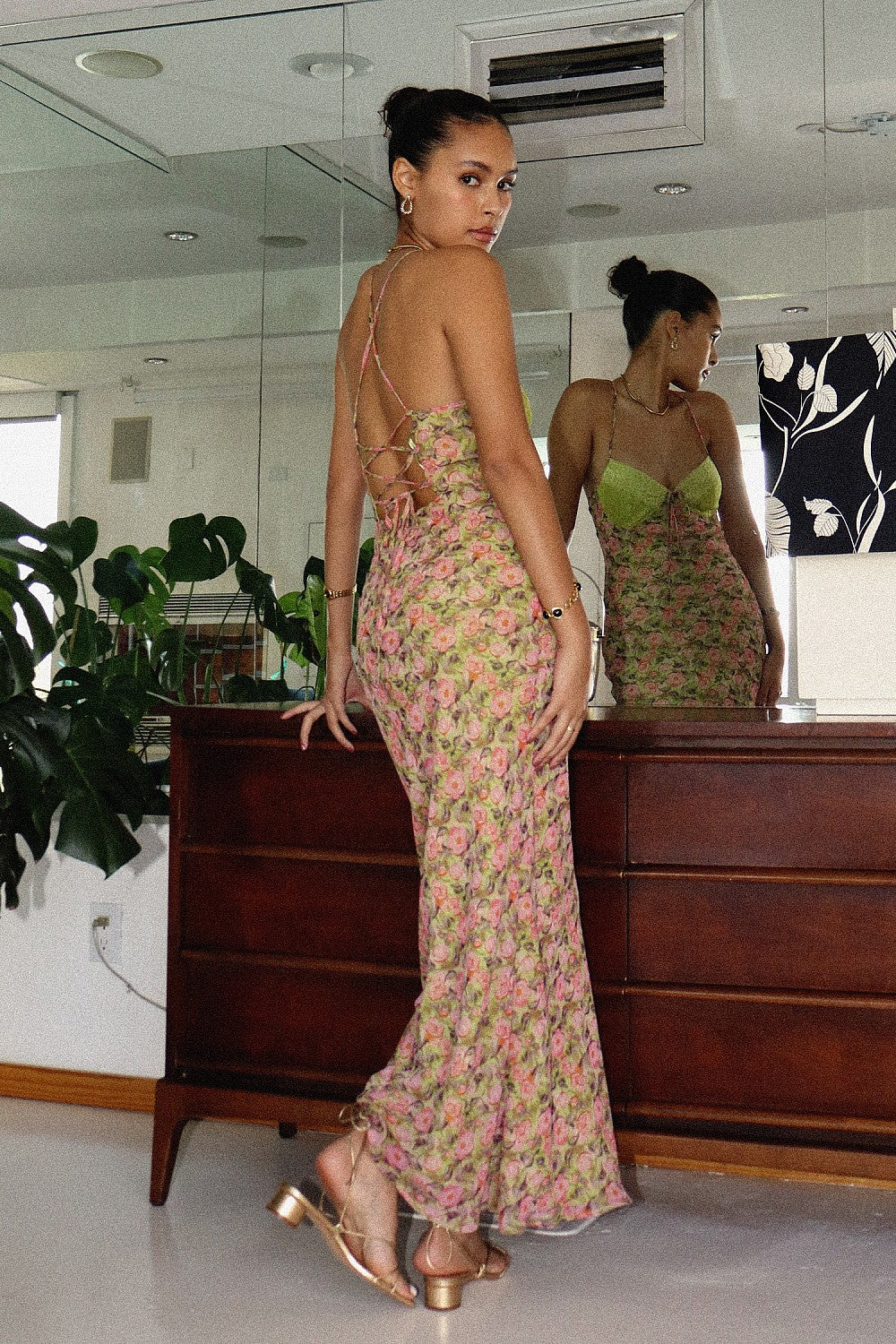 Iridessa chiffon Dress
