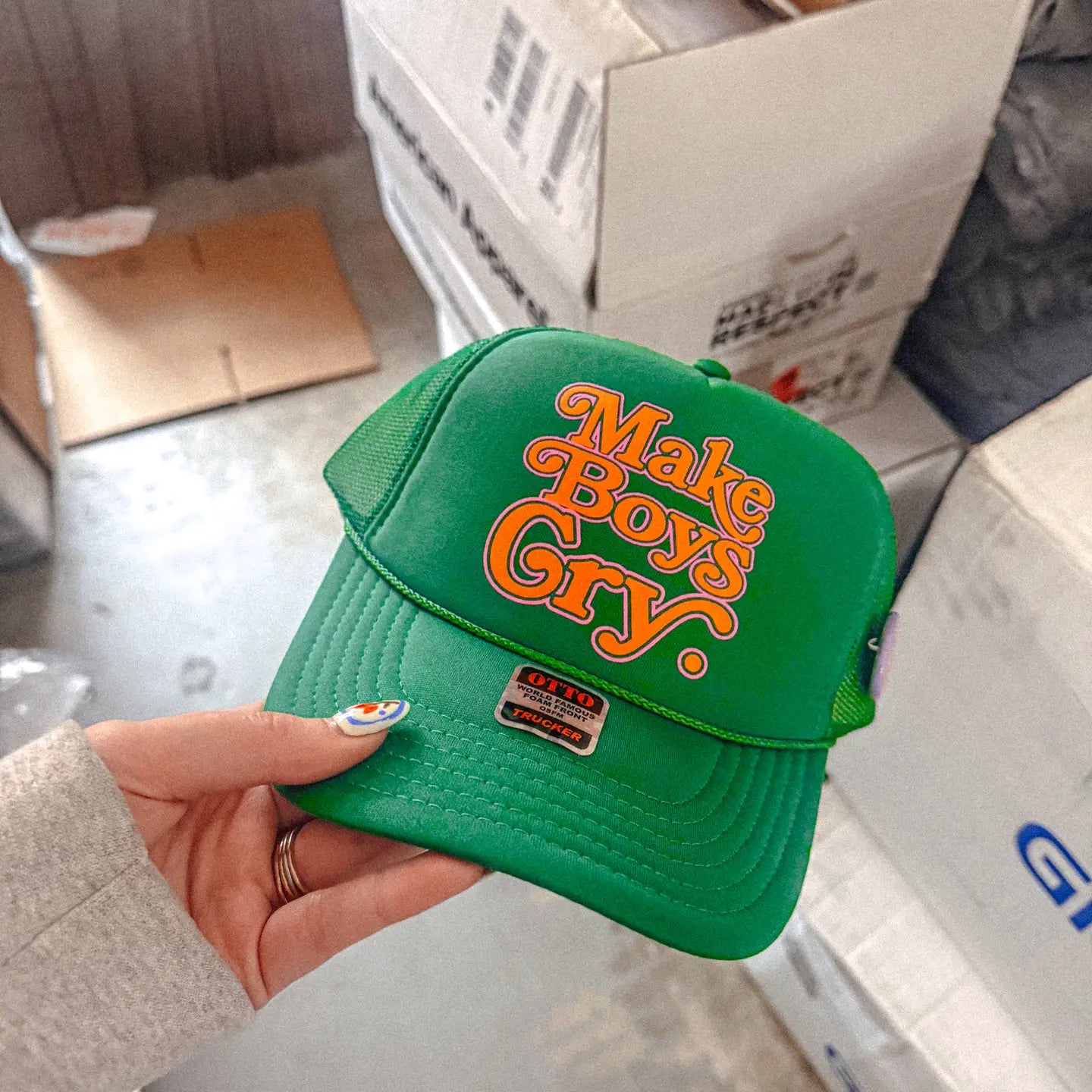 Make Boys Cry Trucker