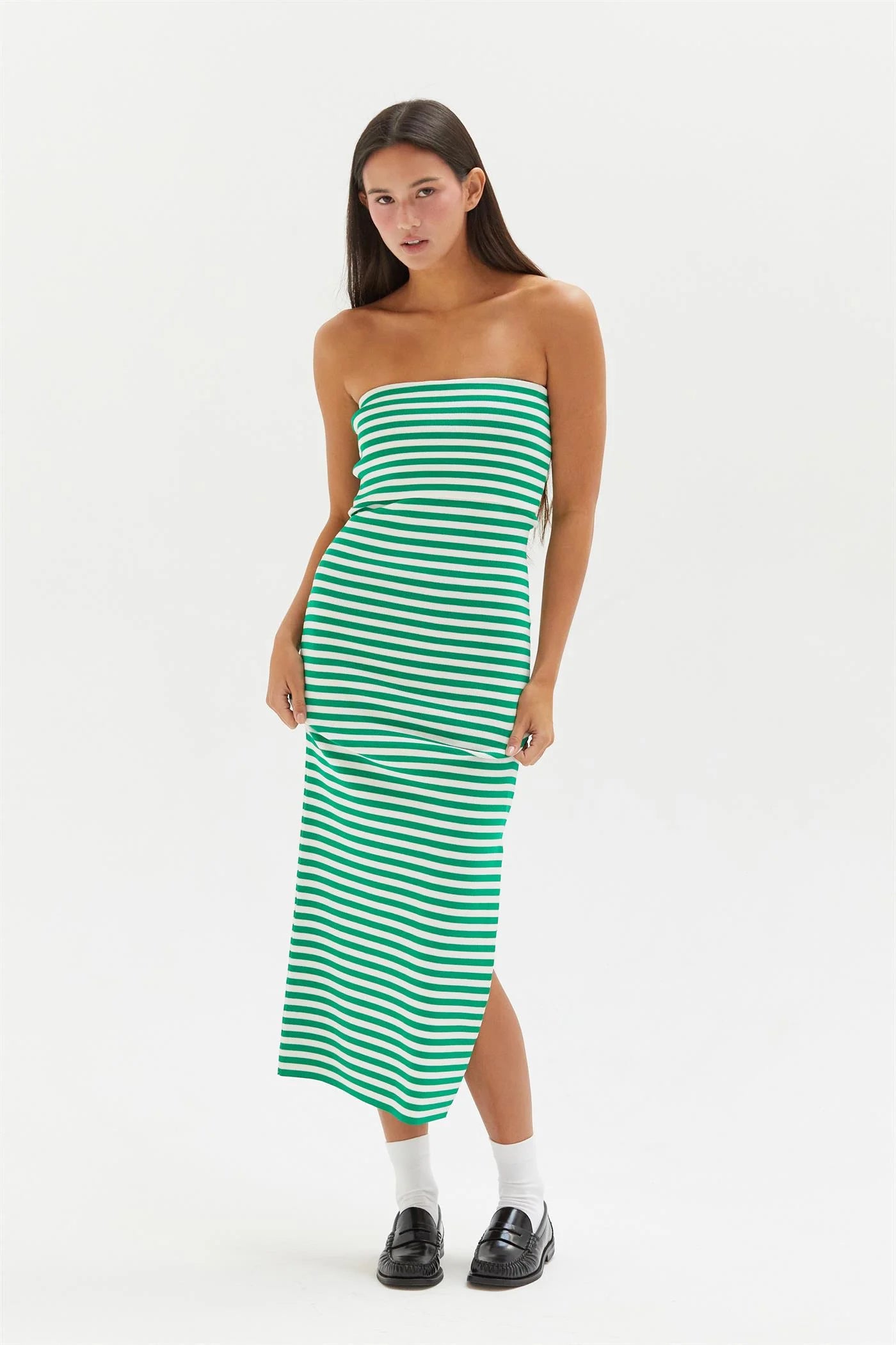 PREORDER 3/21 Keala Strapless Bodycon Maxi Dress
