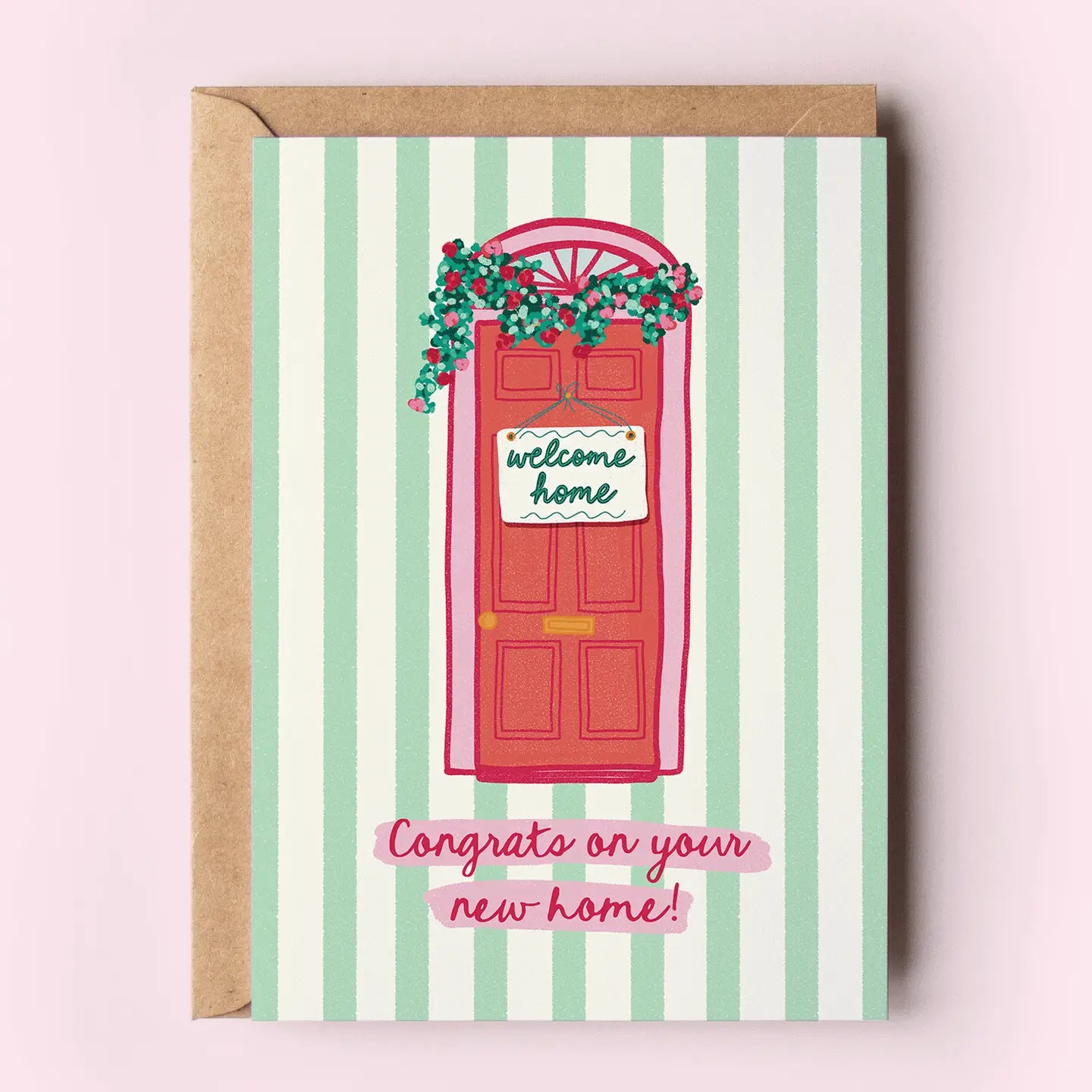 Congrats On Your New Home! Moving Housewarming Greeting Card