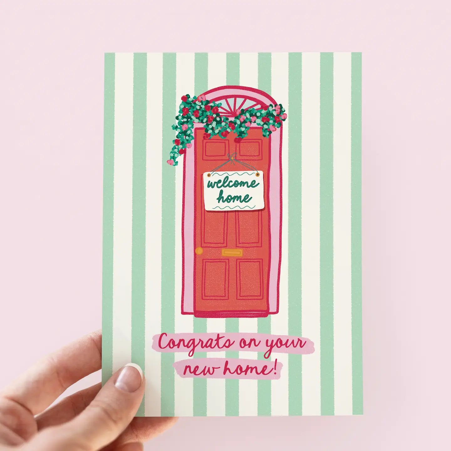 Congrats On Your New Home! Moving Housewarming Greeting Card