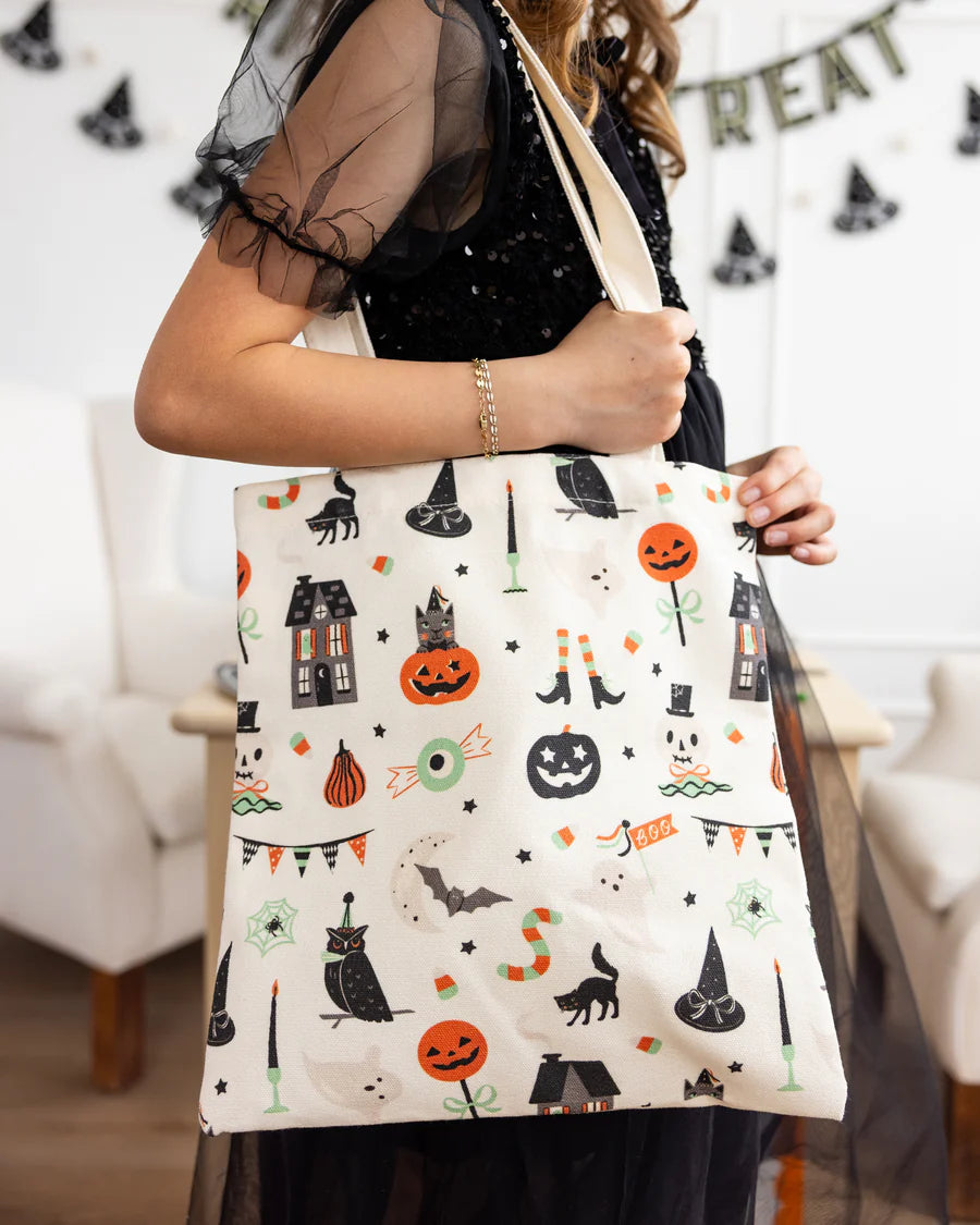 TRICKS & TREATS CANVAS TOTE BAG
