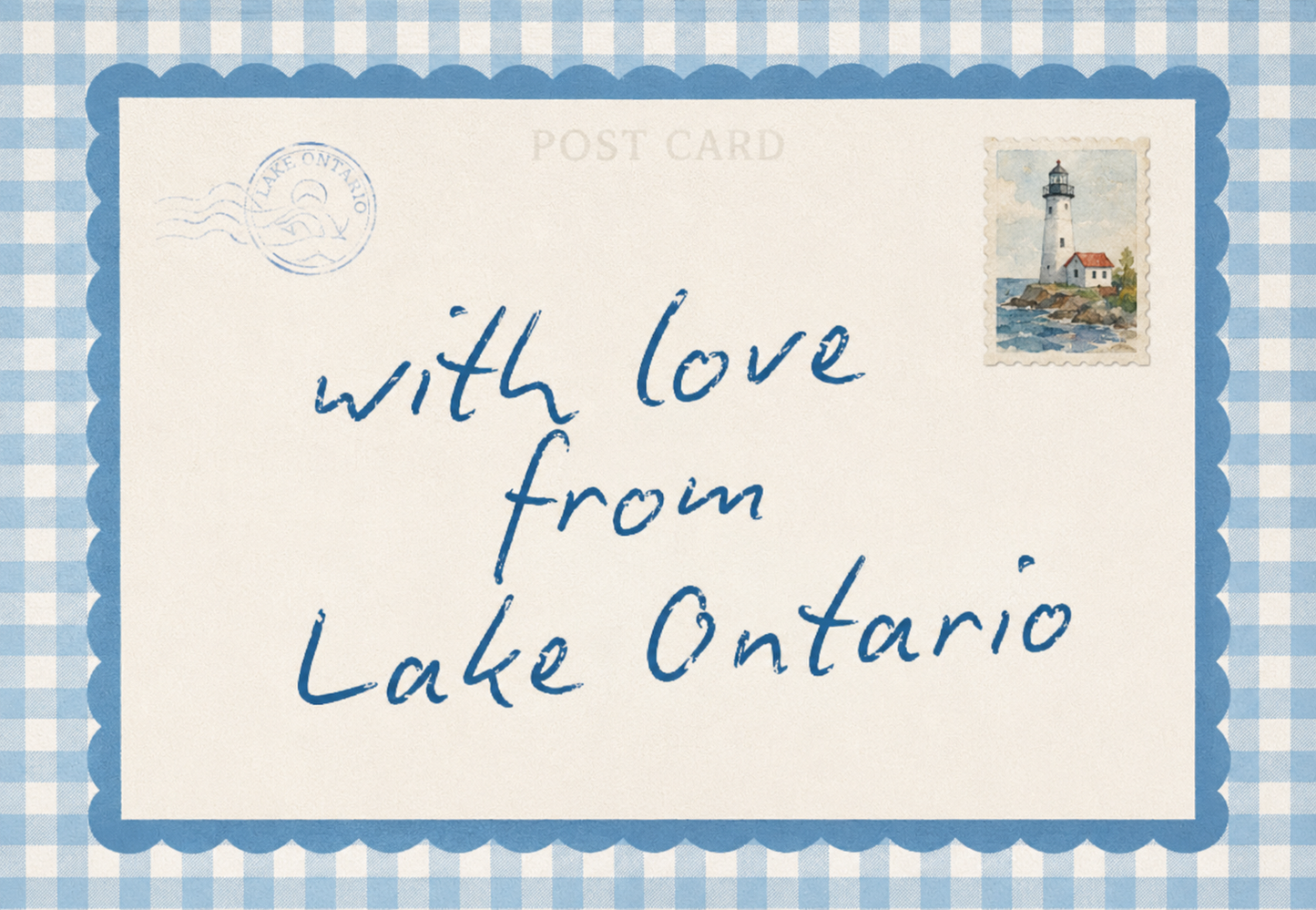 Lake Ontario Postcard Print 4x6