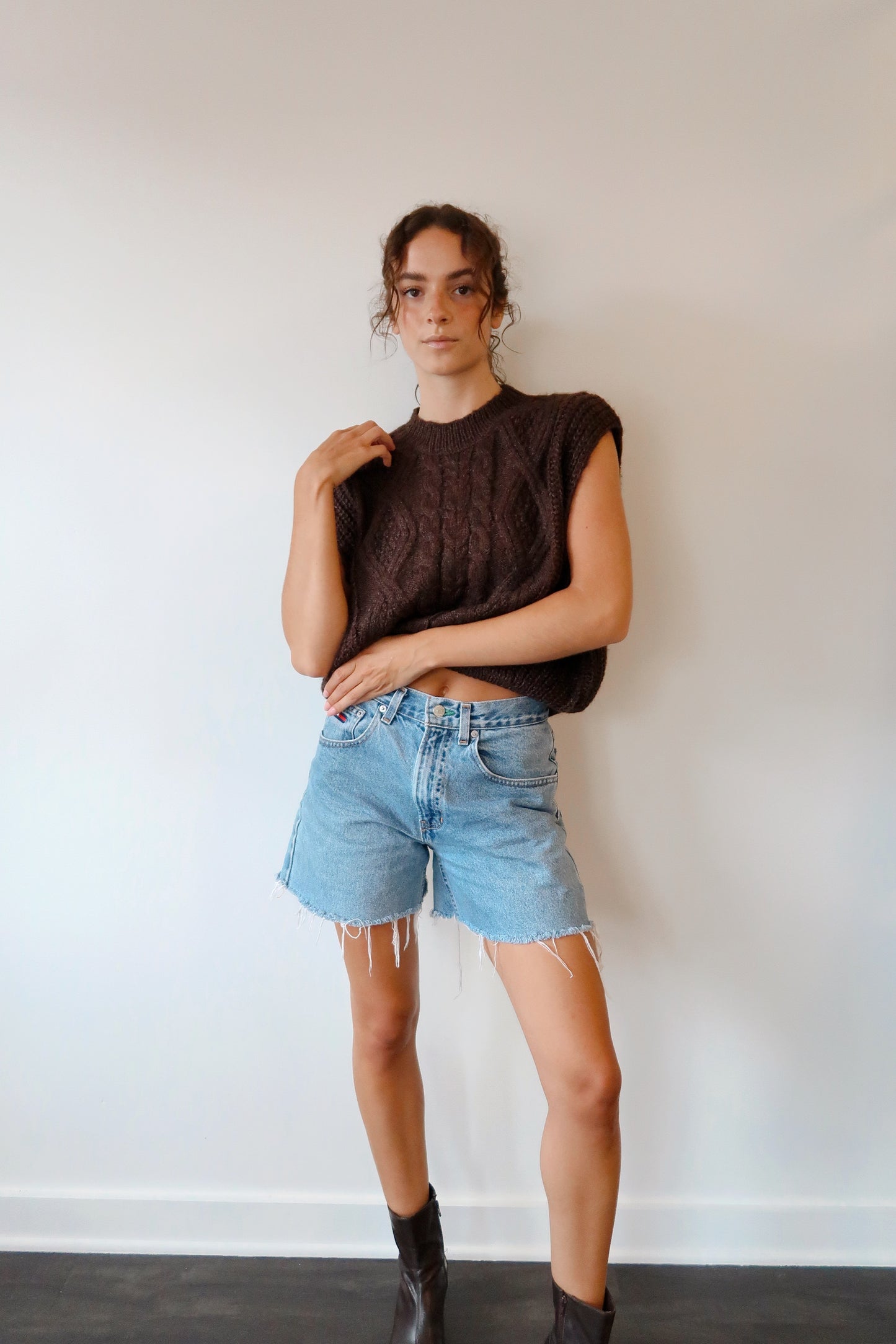 Chunky Knit Vest