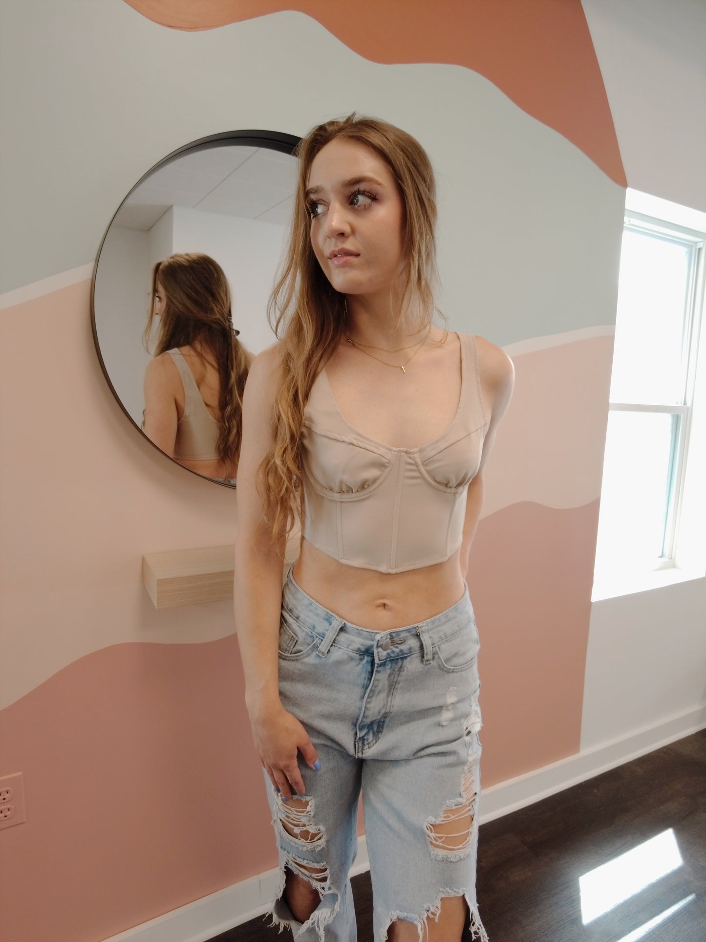 Corset Bustier Crop Top
