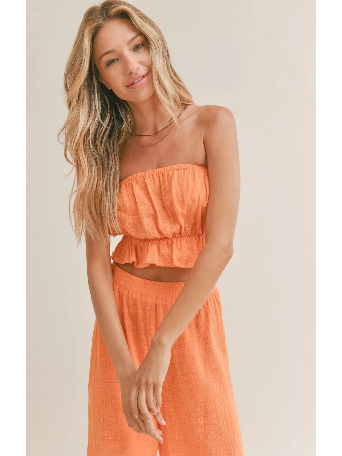 Creamsicle Tube Top