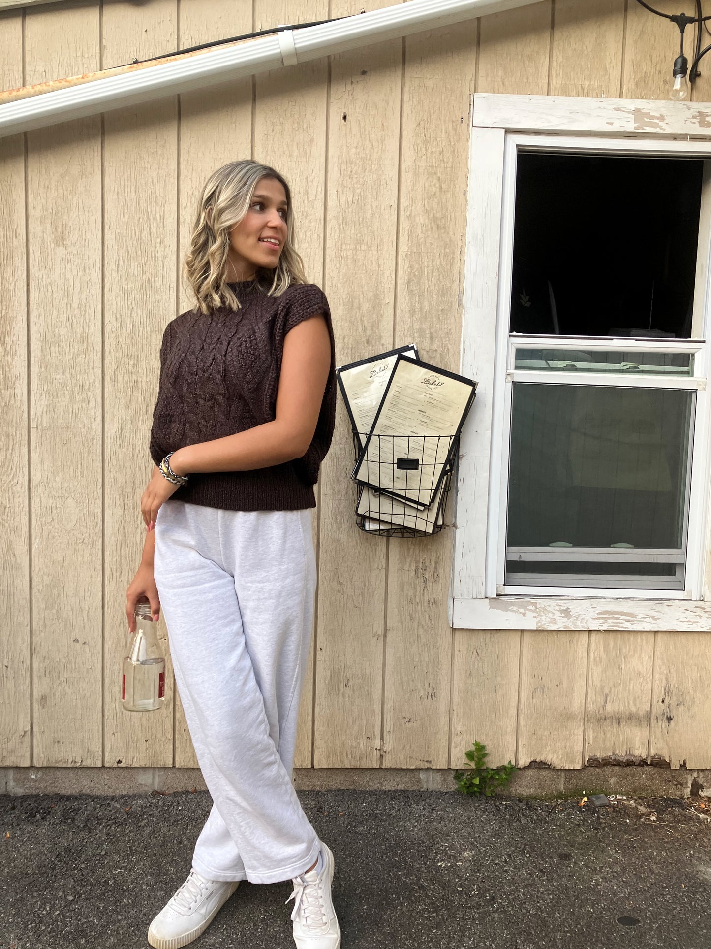Chunky Knit Vest
