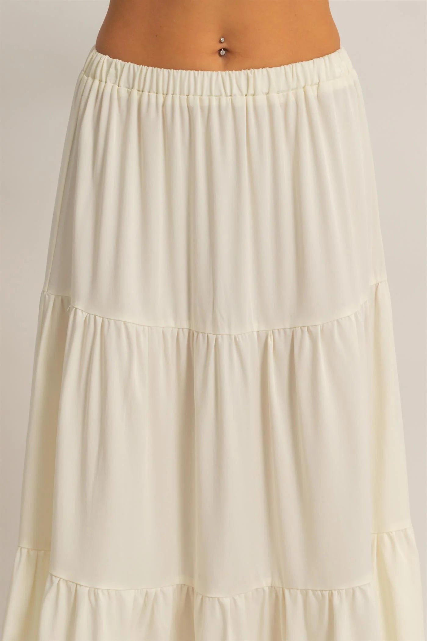 Buttercream Tiered Skirt