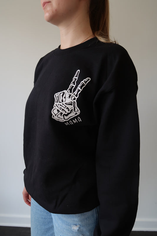 Mama Skeleton Hand Crew