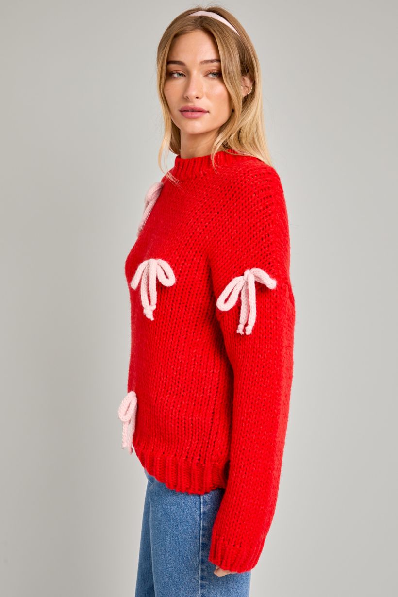 Sugarplum Bow Sweater