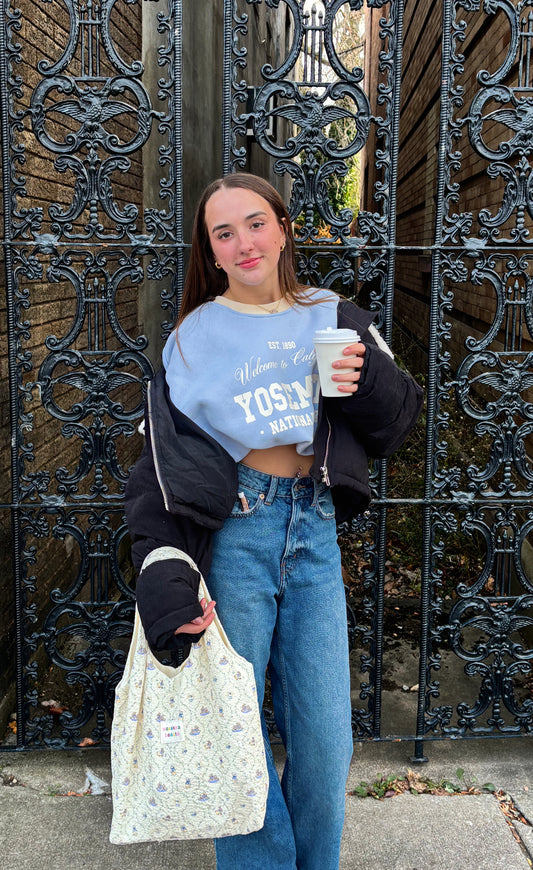 Vintage-Inspired Yosemite Crewneck Top