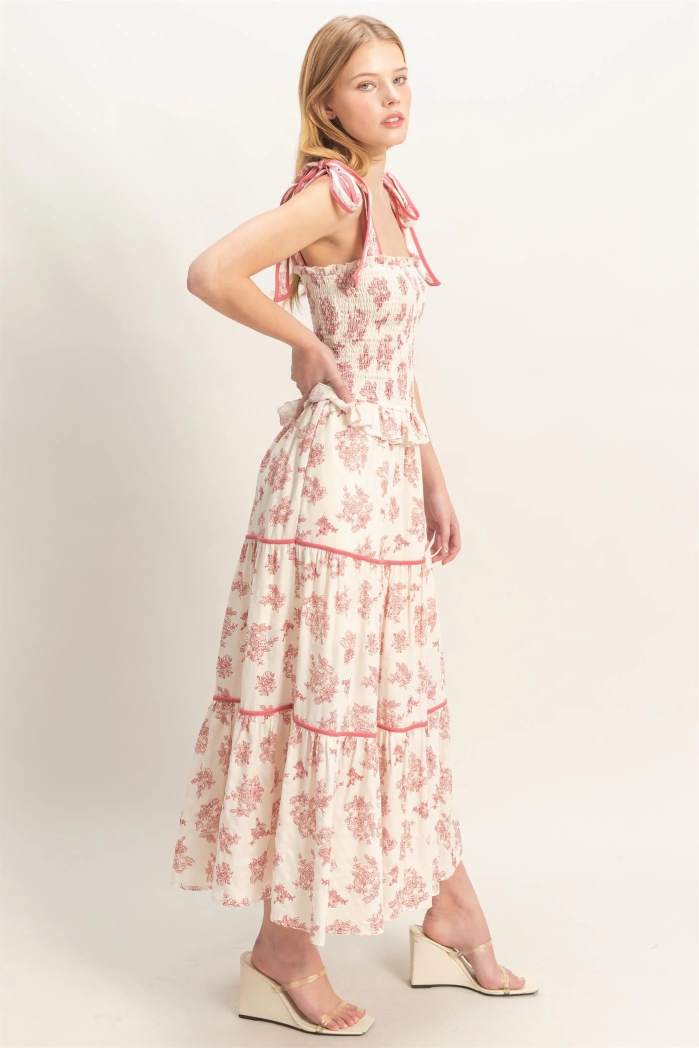 Floral Tiered Sundress