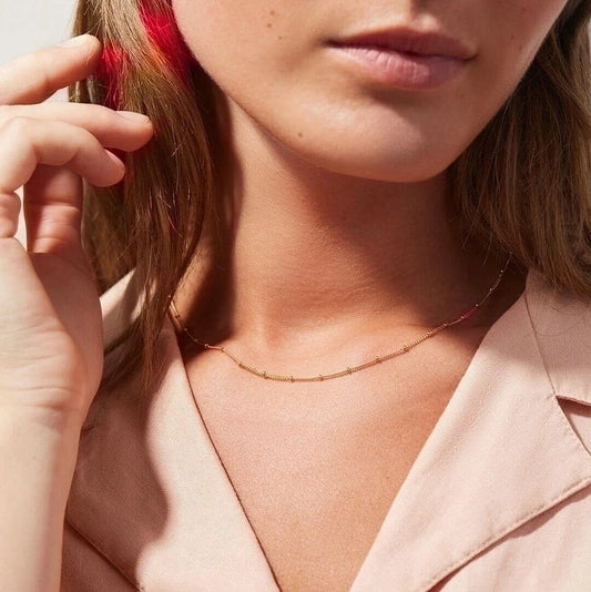 Golden Tide 18K Gold plated necklace