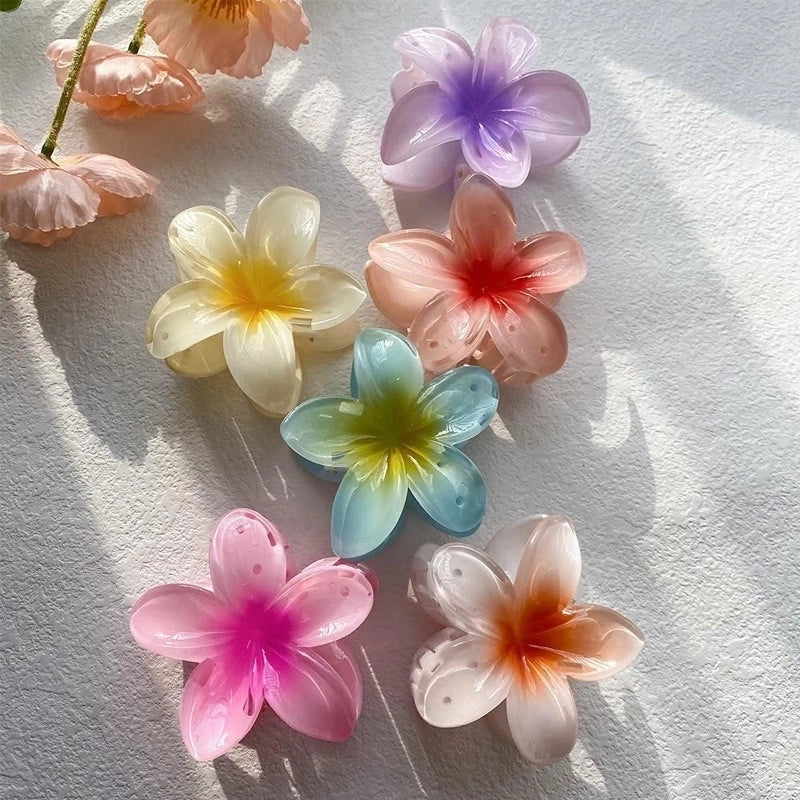 Gradient Flower Clip