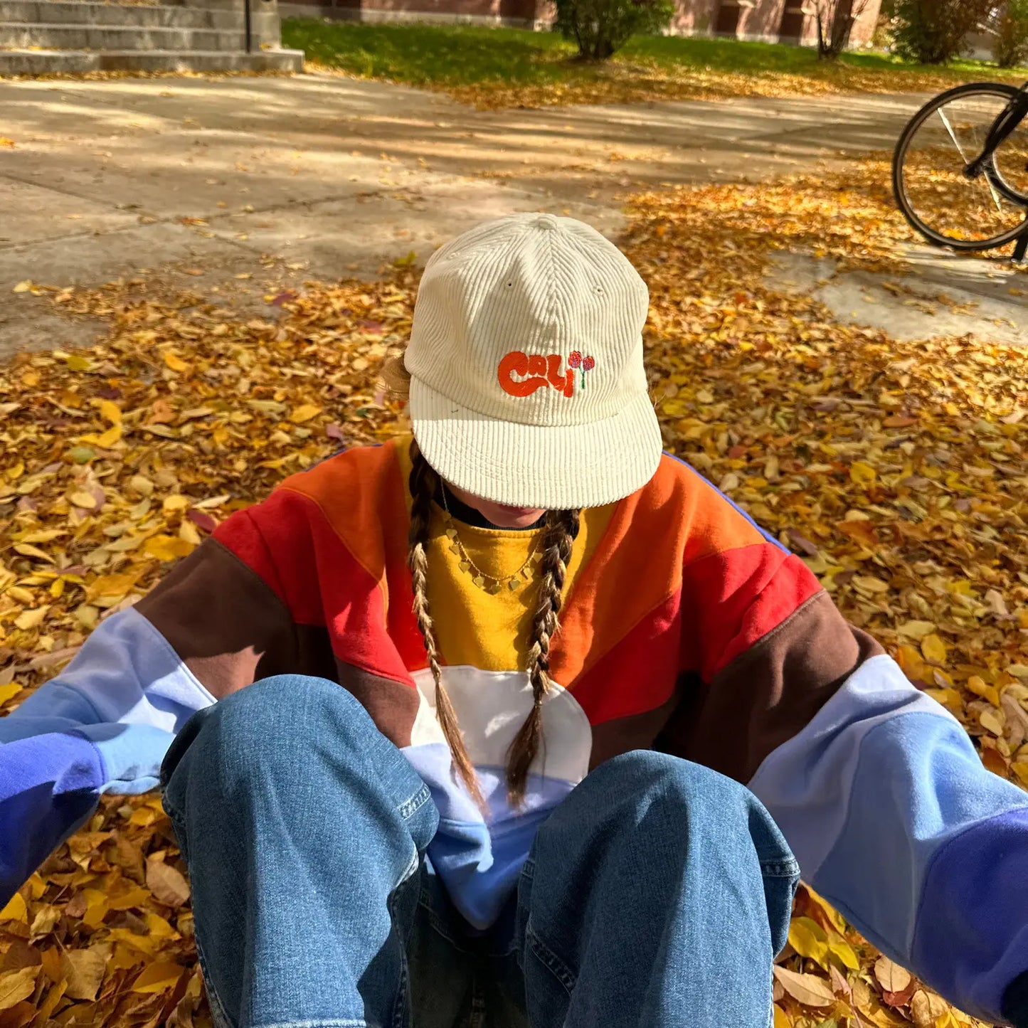 Embroidered Corduroy Hats