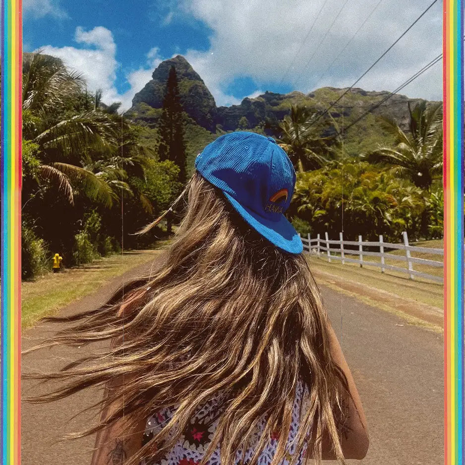 Embroidered Corduroy Hats